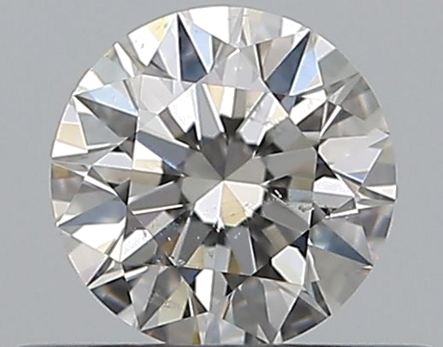 0.41 carat G-SI2 Excellent cut Natūralus Round Deimantas (1)