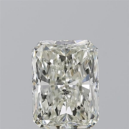 2.5 carat K-SI2 Natūralus Radiant Deimantas (1)