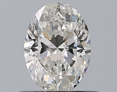 0.51 carat G-SI1 Natūralus Oval Deimantas (1)