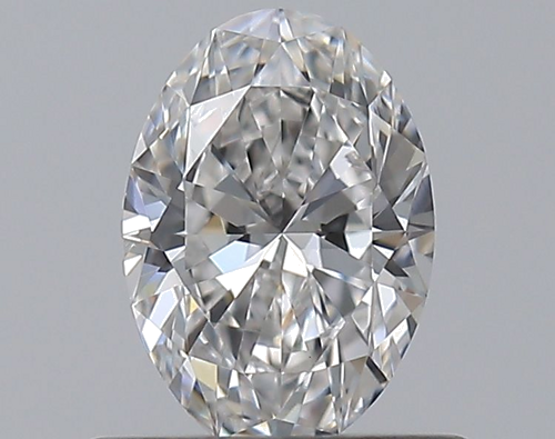 0.51 carat F-SI1 Natūralus Oval Deimantas (1)