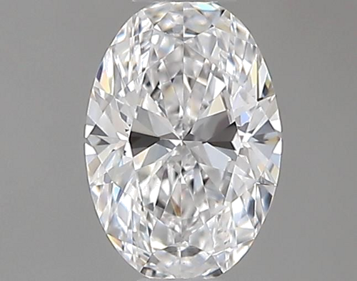 0.4 carat D-VS1 Natūralus Oval Deimantas (1)
