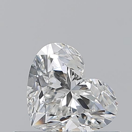 0.51 carat G-VS2 Natūralus Heart Deimantas (1)