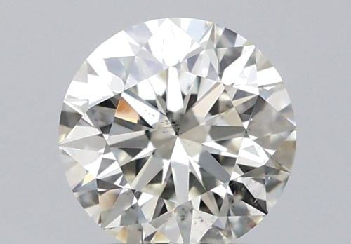 0.55 carat J-SI1 Excellent cut Natūralus Round Deimantas (1)