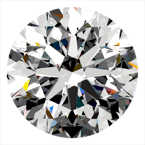 0.4 carat D-VS1 Very Good cut Natūralus Round Deimantas (1)
