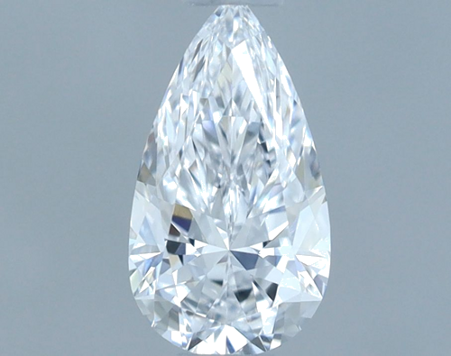 0.41 carat D-VVS1 Natūralus Pear Deimantas (1)