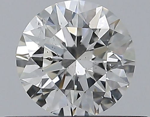 0.41 carat G-SI2 Excellent cut Natūralus Round Deimantas (1)