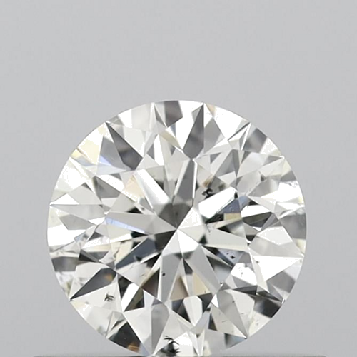 0.51 carat J-SI1 Excellent cut Natūralus Round Deimantas (1)