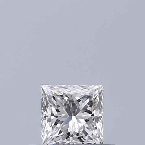 0.37 carat E-VVS1 Natūralus Princess Deimantas (1)