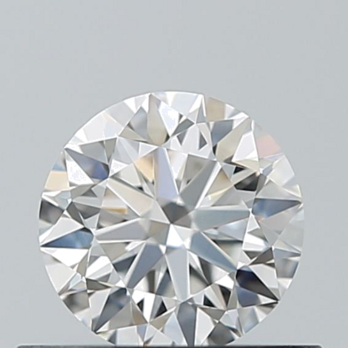0.52 carat F-VVS2 Very Good cut Natūralus Round Deimantas (1)