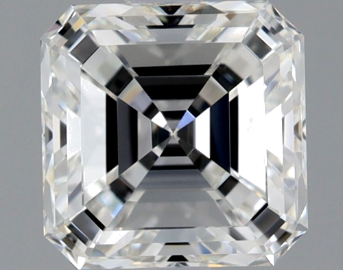 1.0 carat G-VVS2 Natūralus Asscher Deimantas (1)