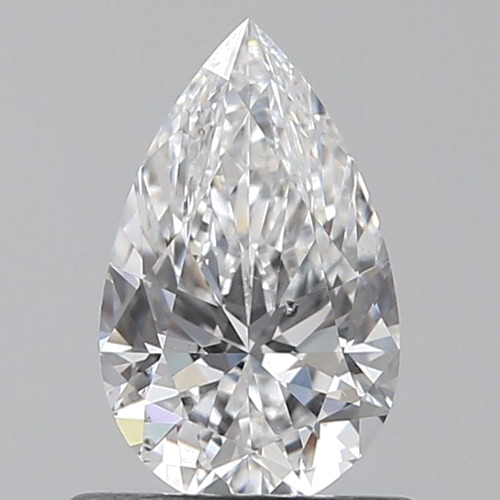 0.62 carat D-SI1 Natūralus Pear Deimantas (1)