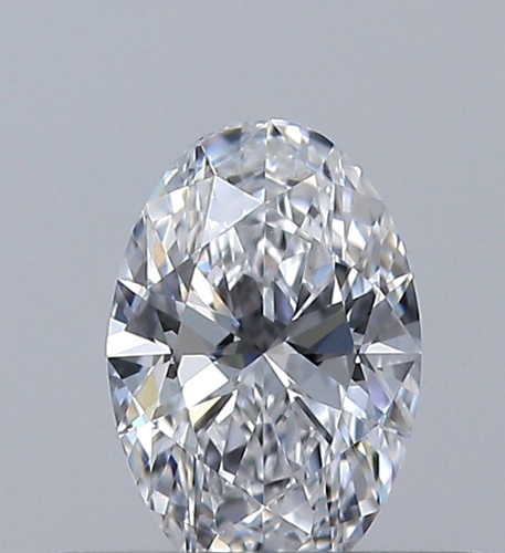 0.32 carat D-VVS2 Natūralus Oval Deimantas (1)
