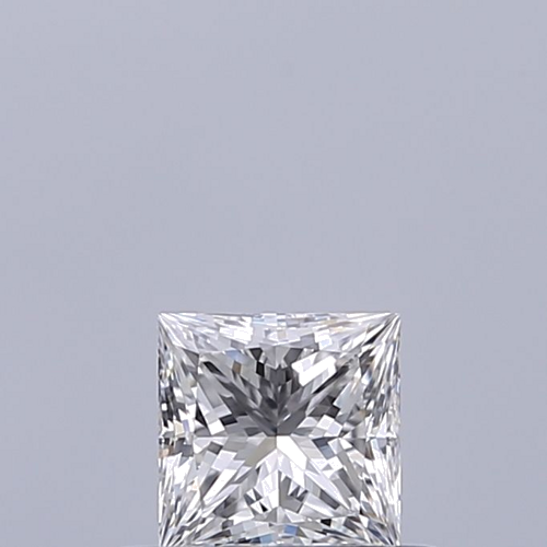 0.33 carat E-VVS2 Natūralus Princess Deimantas (1)