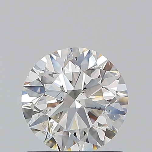 1.0 carat I-SI2 Excellent cut Natūralus Round Deimantas (1)