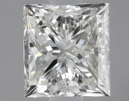 1.0 carat I-VVS1 Natūralus Princess Deimantas (1)