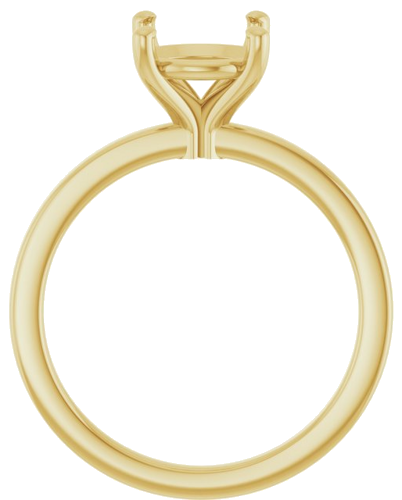 Sužadėtuvių Žiedas „Solitaire“ 14k yellow gold Round 8.2mm (2)