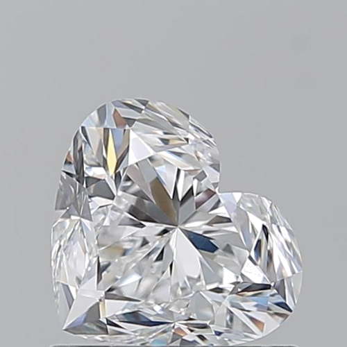 1.01 carat D-VS2 Natūralus Heart Deimantas (1)