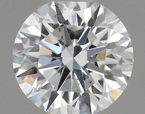 0.33 carat F-SI2 Excellent cut Natūralus Round Deimantas (1)