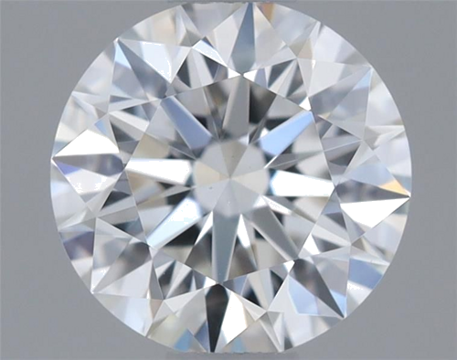 0.45 carat H-VVS2 Excellent cut Natūralus Round Deimantas (1)