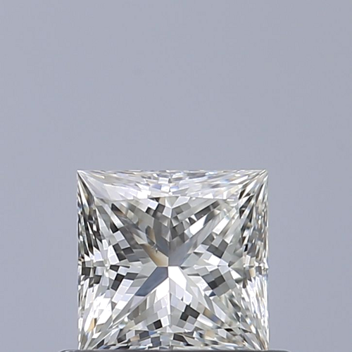 0.52 carat I-VS2 Natūralus Princess Deimantas (1)