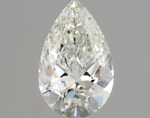 1.0 carat H-SI1 Natūralus Pear Deimantas (1)