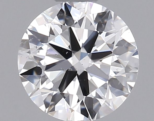 0.5 carat F-SI1 Very Good cut Natūralus Round Deimantas (1)