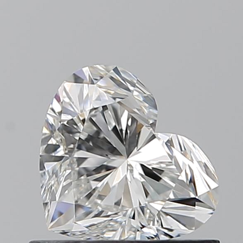 0.7 carat G-VS2 Natūralus Heart Deimantas (1)