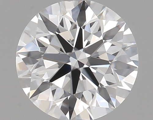 0.53 carat D-VVS2 Excellent cut Natūralus Round Deimantas (1)