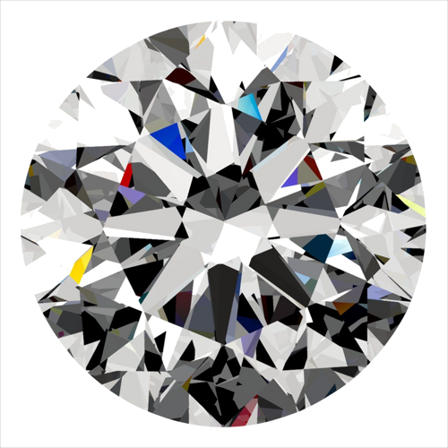 0.4 carat G-VS2 Very Good cut Natūralus Round Deimantas (1)