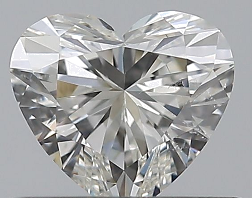 0.5 carat I-SI1 Natūralus Heart Deimantas (1)