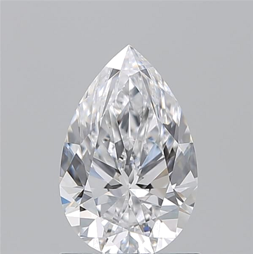 1.18 carat D-VVS2 Natūralus Pear Deimantas (1)