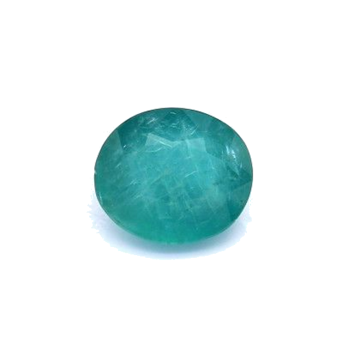 3.0 carat BLUE BRILLIANTSTEP cut Oval Grandidierite (1)