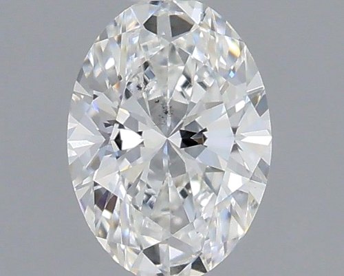 0.3 carat F-SI1 Natūralus Oval Deimantas (1)
