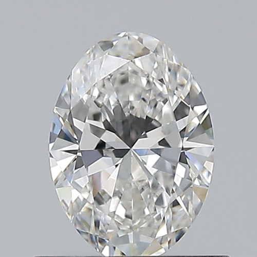0.6 carat F-VVS1 Natūralus Oval Deimantas (1)