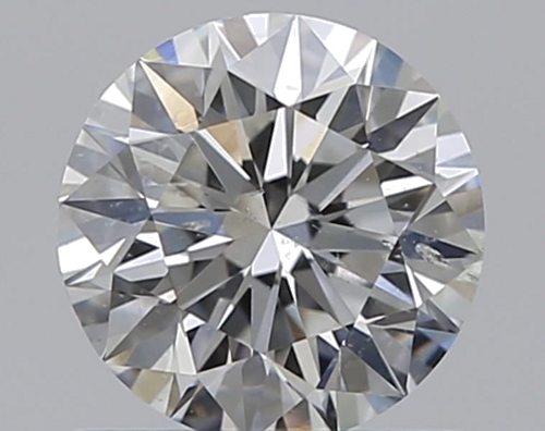 0.7 carat G-SI2 Excellent cut Natūralus Round Deimantas (1)