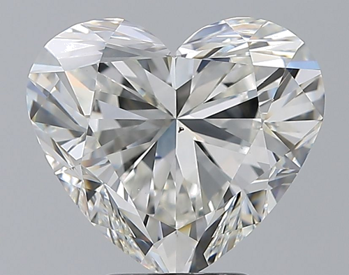 5.01 carat I-VS2 Natūralus Heart Deimantas (1)