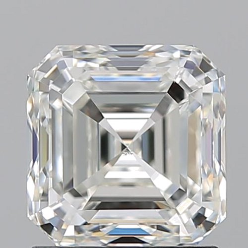 1.7 carat J-VS2 Natūralus Asscher Deimantas (1)