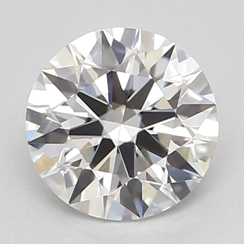 0.51 carat F-VVS1 Excellent cut Natūralus Round Deimantas (1)