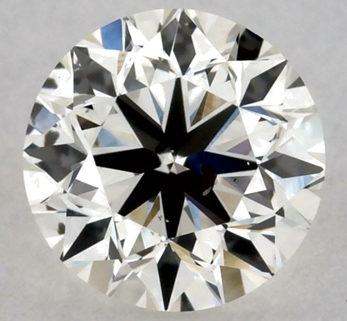 0.37 carat J-SI2 Very Good cut Natūralus Round Deimantas (1)