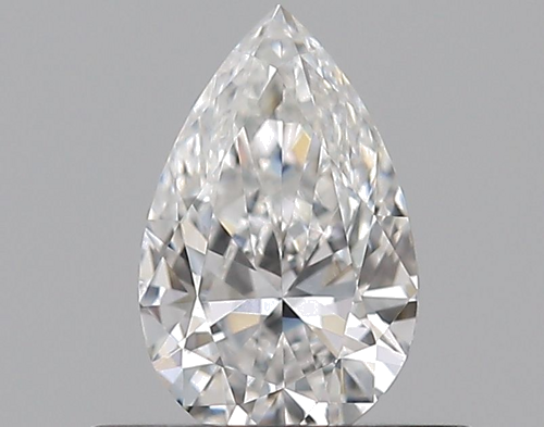 0.36 carat E-IF Natūralus Pear Deimantas (1)