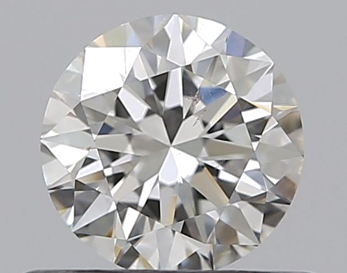 0.5 carat G-SI1 Excellent cut Natūralus Round Deimantas (1)