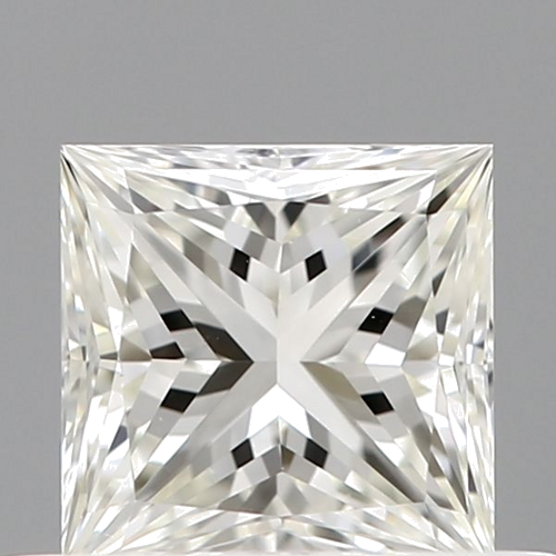 0.4 carat J-VVS2 Natūralus Princess Deimantas (1)