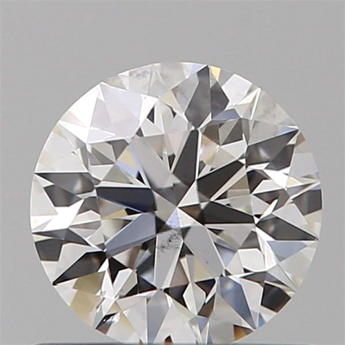 0.61 carat F-SI1 Excellent cut Natūralus Round Deimantas (1)