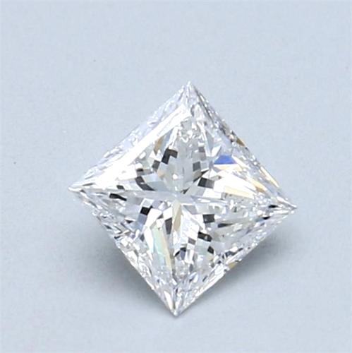 0.52 carat D-IF Natūralus Princess Deimantas (1)