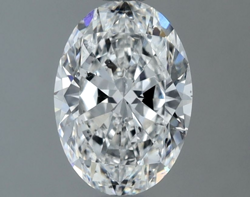 1.3 carat D-SI2 Natūralus Oval Deimantas (1)