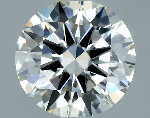 0.53 carat K-IF Excellent cut Natūralus Round Deimantas (1)