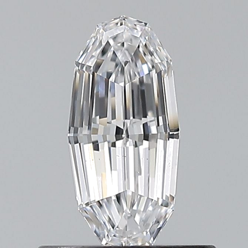 0.51 carat D-VS2 Natūralus Oval Deimantas (1)