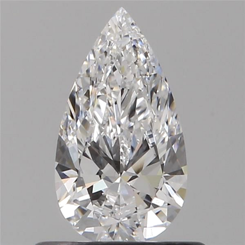 0.49 carat D-VS1 Natūralus Pear Deimantas (1)