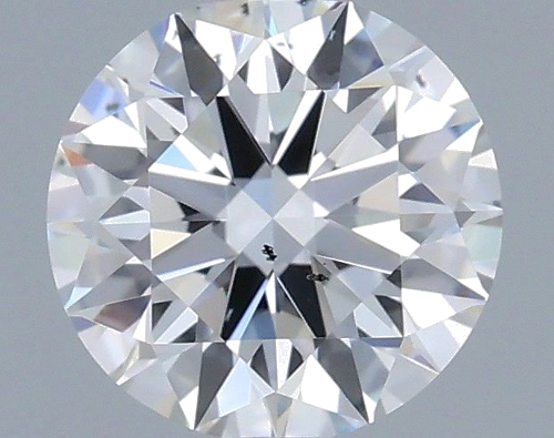 0.59 carat G-SI1 Excellent cut Natūralus Round Deimantas (1)