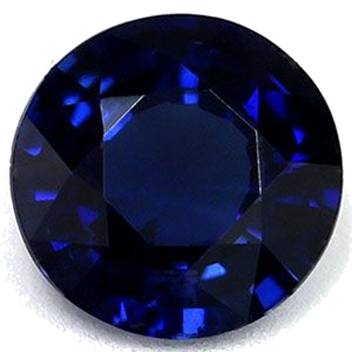 0.68 carat BLUE Round Safyras (1)